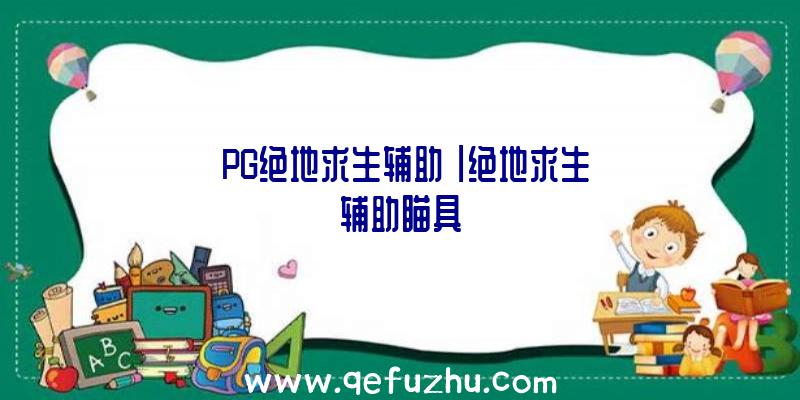 「PG绝地求生辅助」|绝地求生辅助瞄具